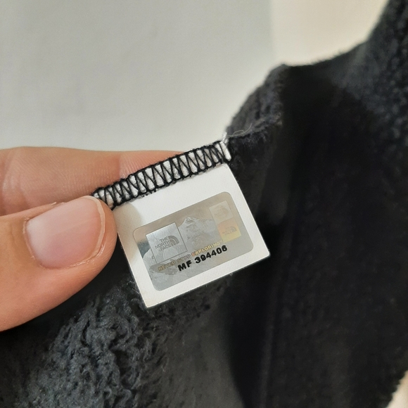 The North Face Fleece Scarf Cozy Winter Outdoor Black - Picture 5 of 6